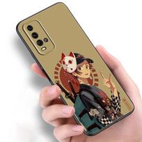 Cartoon Japan Anime Demon Slayer silikoninis telefono dėklas, skirtas Xiaomi Redmi Note 11 10 9 8 Pro 11T 10T 10S 9S 8T 9 9A 9C 9T dangtelis Redmi 8