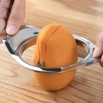 Nerūdijančio plieno „Mango Cut Pitter“ Mango šerdies valiklis Vaisių Persikų Pjaustyklės Pjaustyklė Virtuvės prietaisų priedai
