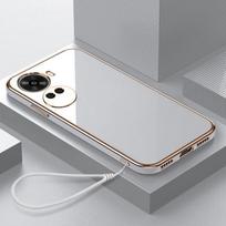 Huawei nova 12 SE dėklasHuawei nova12 SE telefono dėklasHuawei nova 12SE dangtelisBNE-LX1 Prabangus kvadratinis padengimas smūgiams atsparus galinis dangtelis Huawei nova 12 SE&Case & Strap