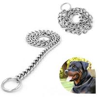 Šunų naminių gyvūnėlių dresūra Choker Chake Grandinė Antkaklis Guardian Įranga Visų dydžių! 1.6mm by 30cm