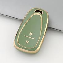 TPU automobilio rakto dėklo dangtelis, skirtas Chevrolet Malibu Blazer Traverse Seeker Onix Equino Volt Bolt Trax Orlando Cruze Spark Sonic Camaro #468411 2 Button žalia