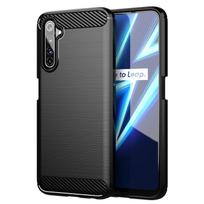 Skirta Realme 6 Pro 6pro realme6 pro Minkštas silikoninis dėklas Prabangus galinis dangtelis realme 6pro Atsparus smūgiams Matinis apsauginis telefono dėklas For Realme6 Pro juoda