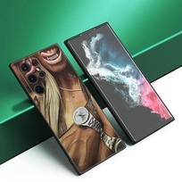 Seksualios rankovės tatuiruotės merginos juodas silikoninis telefono dėklas, skirtas Samsung Galaxy S23 S21 S20 FE S24 S22 Ultra S10E S10 S9 S8 Plus Samsung S21 FE
