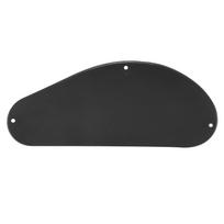 Guitar Back Plate Compact Size Black Portable Sophisticated Appearance Sturdy Guitar Replacement