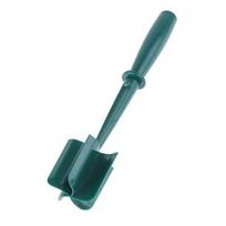 Meat Chopper Manual Meat Grinder Potato Masher Heat Resistant Ground Beef Smasher Kitchen Tool Safe for Non-Stick Cookware žalia