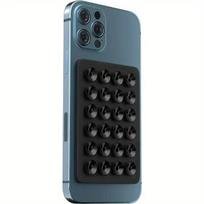 Silikoninis prisisiurbiantis telefono dėklas laikiklis neslystantis prisisiurbiantis puodelis telefono stovas mišrios spalvos silikoninis telefono laikiklis asmenukėms ir vaizdo įrašams juoda