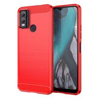 Dėklas Nokia C22 Dėklas Nokia C22 4G 6,5 colio Smūgiams atsparus Minkštas Silikoninis Apsauginis Buferis Nokia C22 Fundas For Nokia C22 mėlyna