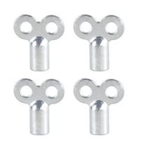 Set of 4 Radiator Bleeder Wrenches Square Socket Radiator Key for Easy Ventilation and Noise Reductions in Tight Space B
