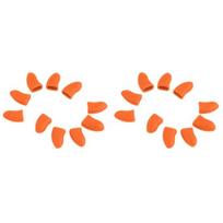 20Pcs Soft Pet Dog Cats Kitten Paw Claws Control Nail Caps Covers Pet Accessories S juoda