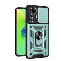Camera protect case for Xiaomi Redmi Note 12S 12 Pro + 11E 5G 11 Pro 11S 11T Note 10 Pro 10S 9T 9 Pro 8 Armor Hybrid Ring Cover For Redmi Note 12S žalia