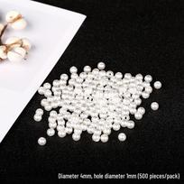 3-30mm Blizgūs Imitaciniai Perlai Karoliukai DIY Papuošalams: Plaukų segtukai, Apyrankės, Karoliai ir Dekoratyviniai aksesuarai.