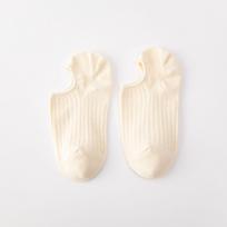 Moteriškos neslystančios medvilninės kojinės-laiveliai - Nematomos, nepastebimos, trumpos pavasariui/vasarai One Size