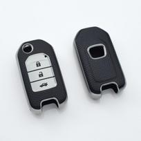 For Honda HRV CRV XRV CR-V Crider Civic Odyssey Pilot Fit 2015 Gk3 Accord City XR-V Jazz BRV Shuttle Gp8 Jade 3 Buttons Car Key Case Cover