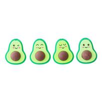 Mielas avokado trintukas Naujoviškas vaisių gumos pieštuko trintukas Vaikams Studentams Mokymasis Mokykla Biuras 1pcs green