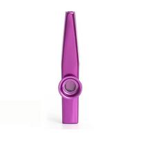 Metalo Kazoo Fleita Metalo Kazoo Burnos Muzikos Instrumentas violetinė