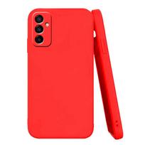 For Samsung Galaxy M13 Case Cover Samsung M13 Capa Shockproof Bumper Liquid Silicone Colour Back Soft TPU Funda Samsung M13 M 13 For Samsung M13 (4G) raudona