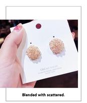 2020 Trendy Korean S925 Silver Crystal Flower Earrings - Versatile Fashion Accessory