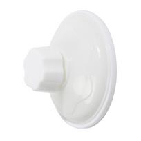 Katės hamakas siurbtukas 8,5 cm baltas plastikinis vakuuminis siurbtukas su varžtu lango stiklui durims