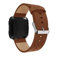 Naujas Mados Derinimo Pakeičiamas Laikrodžio Dirželis Odinis Riešinio Laikrodžio Dirželis Apyrankė Diržas Fitbit Versa 2/ Lite Laikrodžio Apyrankė juoda