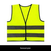 Fluorescencinė geltona atspindinti saugos liemenė darželiui ir pradinių klasių mokiniams yellow