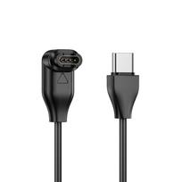 USB TypeC Laikrodžio Įkroviklio Kabelis Garmin Venu2/VenuSq2/3/3S Fenix 5/6/7 Vivoactive4/4S/3 Greito Įkrovimo Laidas Approach S62/S60 gray