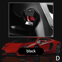 Automobilio variklio paleidimo sustabdymo jungiklio mygtuko dangtelis Dekoratyvinis stumiamo mygtuko apsauginis dėklas Ford ST Line Fiesta Focus Mondeo Edge Kuga juoda