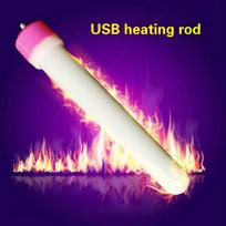 USB šildytuvas vyriškas specialus šildymo strypas, skirtas masturbatoriams ir lėlėms