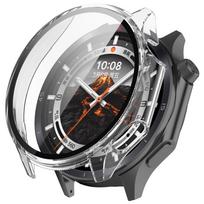 Grūdinto stiklo dėklas „OnePlus Watch 3“ išmaniajam laikrodžiui Ekrano apsauga „Oppo Watch X2“ Dangtelio apvalkalo priedai For OnePlus Watch 3 skaidri