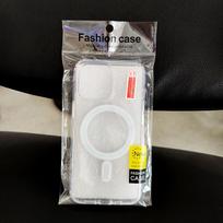 Clear Magnetic Drop-Proof Case for iPhone 16 Pro Max - Wireless Charging Compatible Protective Cover. iPhone 11