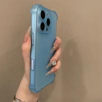 Ice Mist Phone Case For Infinix Note 40 30 Hot 50 Pro Plus 50i 40 40i 30 11 10 9 Play 10S NFC 30i 10T Lite Matte Cover Soft Case Infinix Note 30 mėlyna