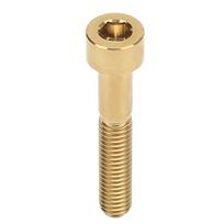 M6x35mm Dviračio varžtas Nerūdijančio lydinio Titano Lydinio Dviračio Vairo Stiebo Varžtas Lauko Važiavimui Gold auksas