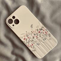 Delicate Floral Soft Shell for iPhone 12/13/14/15/16 PRO 11