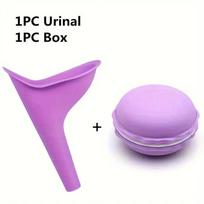 Special Vehicle-mounted Upright Portable Urinal Funnel for Women violetinė