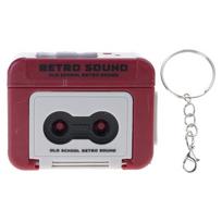 Upgrades Retro Cassette Tape Keychain Voice Recorder 15s Recording Function Creative Gift For Friend Lover Birthday 1