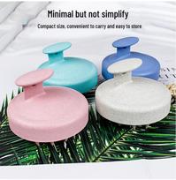 Maiji Silicone Scalp Massage Shampoo Brush - Head Massage & Cleaning Comb In Stock