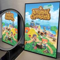 Animal Crossing New Horizons Deimantiniai paveikslai „Pasidaryk pats“ Menas Pilnas apvalus kvadratinis deimantų mozaika Namų dekoravimas Vaikų dovana Round 20x30cm