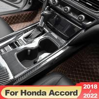 Honda Accord 10-ajam X 2018 2022 Hibridui Priedai ABS Automobilio Centrinės Konsolės Pavarų Perjungimo Rankenėlės Skydelio Dangtelio Apdaila A Silver