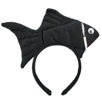 Students Taking Photo Hairband Stuffed Fish Shape Hair Hoop for Halloween juoda