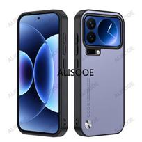 Odinė dėklo Funda dėklas Xiaomi 17, Xiaomi 17 Pro Max, prabangus pluošto tekstūros PU odos apsauginis dangtelis Capa for Xiaomi 17Pro Max šviesiai violetinė spalva