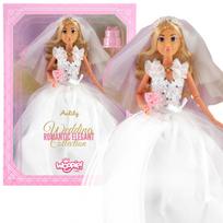 „Lily Bride Doll – vestuvinė lėlė su balta suknele