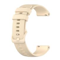 18mm 20mm 22mm silikoninė apyrankė, skirta Garmin Vivoactive 6/5/4/3 Venu 3/3S/2/2S Pakeičiama laikrodžio apyrankė Forerunner 970 570 245 18mm smėlis