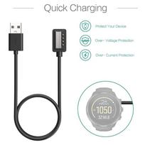 Įkroviklis skirtas Suunto Spartan Sport Wrist Hr Ultra, skirtas Suunto 9 Baro D5 USB įkrovimo kabelio doko lopšiui išmaniojo laikrodžio įkrovikliams 1pc
