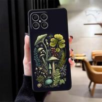 Case for Honor 200 400 Lite X8 8X X5b 70 Magic5Lite X9a 90 X7 X6 Funda Phone Cover Vintage Mushroom Print Honor 70