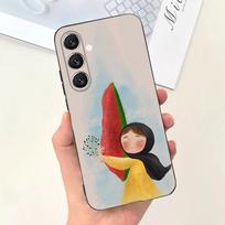 P-Palestina-es-F-Vėliava ŽEMĖLAPIS Telefono dėklas Samsung S25,S24,S21,S22,S23,S30,Ultra,S20,Plus,Fe,Lite,Note,10,9,5G Juodas dangtelis Samsung S25