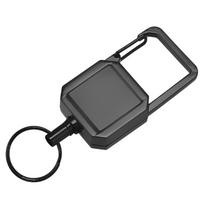 Steel Wire Rope Keychain Retractable Key Chain Anti Lost Easy to Pull Buckle Keychain Outdoor Sporty Multiple Tool juoda
