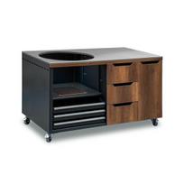 Kamado Bono kepsninės stalas "Barrique Oak"