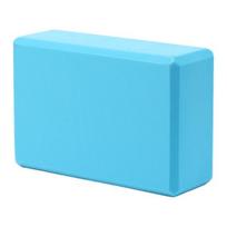 1/2Pcs EVA Yoga Block Supportive Lightweight Pilates Meditation Non-Slip Foam Block High Density Fitness Gym Blocks Yoga 1pc šviesiai mėlyna spalva