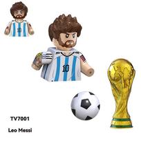 Pasaulio futbolo žvaigždės Messi Ronaldo Neymar Lamine Yamal miniatiūriniai modeliai Vaikų žaislai Kalėdinė dovana Berniukams Mergaitėms Juguetes