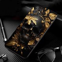 Telefono dėklas Samsung Galaxy S26 Plus Edge S25 S24 S23 S22 Ultra S23 S22 S25 Plus S24 FE Kaukolė S22 5G