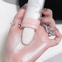 Fairy Highlighter Powder Stick Body Glitter Shimmer Powder for Face Clavicle Makeup 1 piece pack perlų baltos spalvos